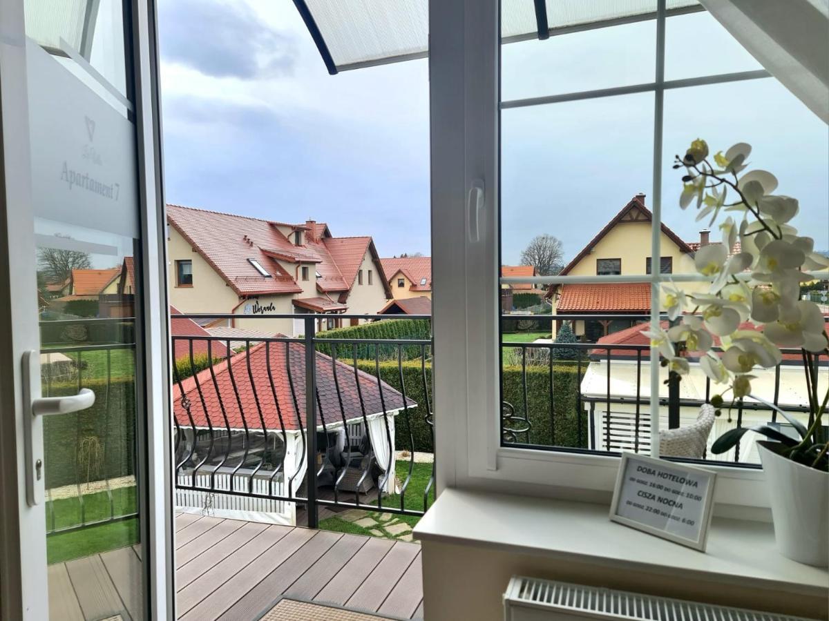 Apartamenty "La Villa" Z Klimatyzacja, Ogrodem, Parkingiem, Blisko Centrum Kudowa-Zdrój Exteriör bild
